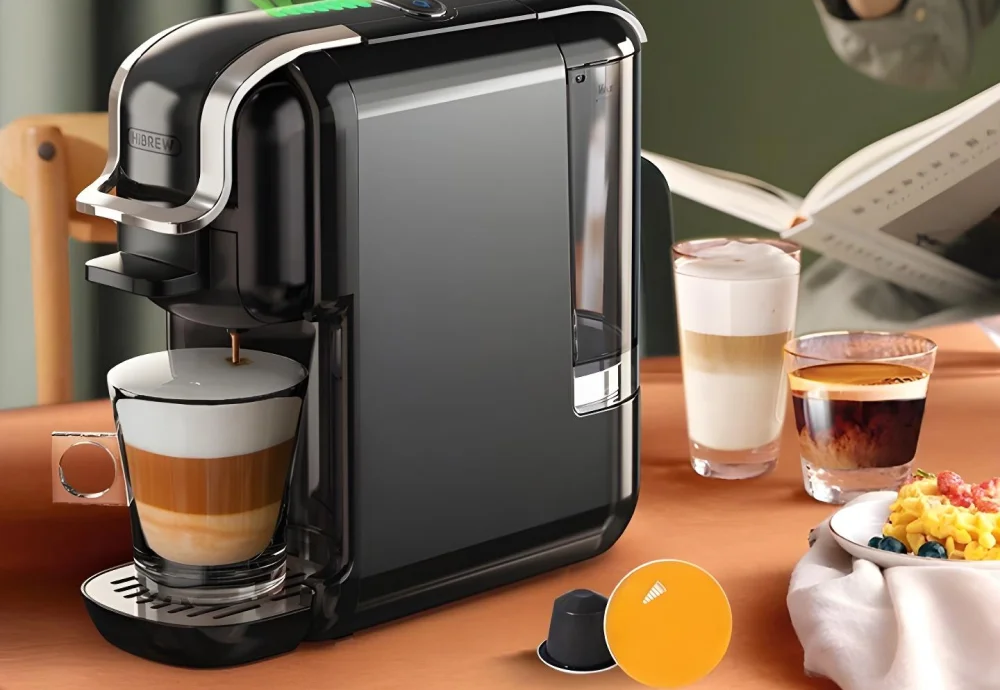 espresso machine with capsules